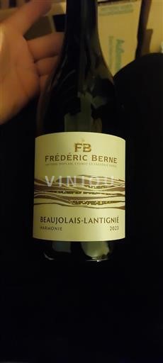 Beaujolais Nespecifikováno Frédéric Berne Harmonie 2023