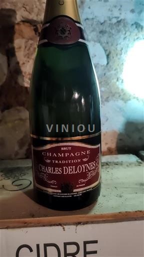 Champaña Champán Charles Deloynes Tradition Sin añada