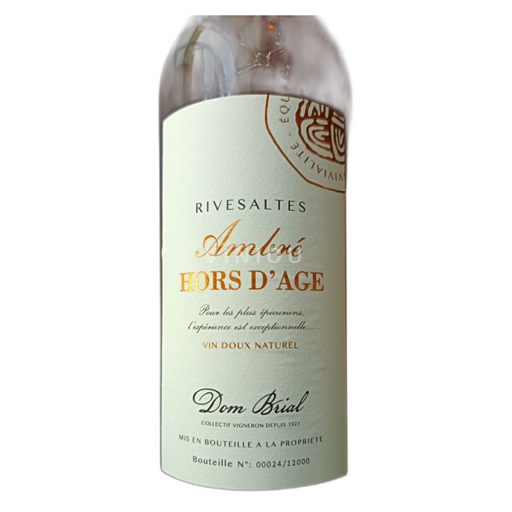 Roussillon Rivesaltes Dombrial Hors d'Âge Ambré Non-Vintage
