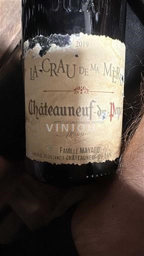 Rhônetal Châteauneuf-du-Pape Famille Mayard La Crau de ma Mère 2019