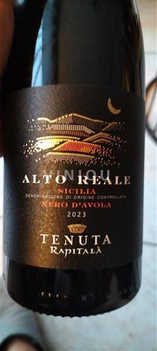 Sicile Tenuta Rapitalà Alto Reale 2023