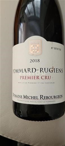 Burgundija Pommard Premier Cru Domaine Michel Rebourgeon Pommard-Rugiens 2018