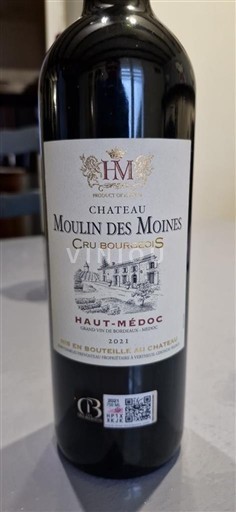 Bordeaux Haut-Médoc Château Moulin Des Moines 2021