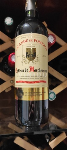 Burdeos Lalande-de-Pomerol Château Marchesseau 2019