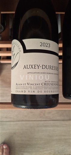 Bourgogne Auxey-Duresses Alain Et Vincent Creusefond 2023