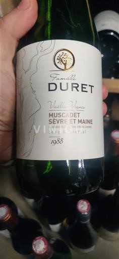 Loiredalen Muscadet-Sèvre-et-Maine Famille Duret Vieilles Vignes 1988