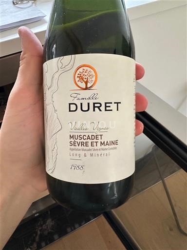 Loire Valley Muscadet Sèvre et Maine Famille Duret Vieilles Vignes 1988
