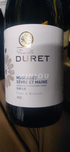 Loiredalen Muscadet-Sèvre-et-Maine Famille Duret 2023