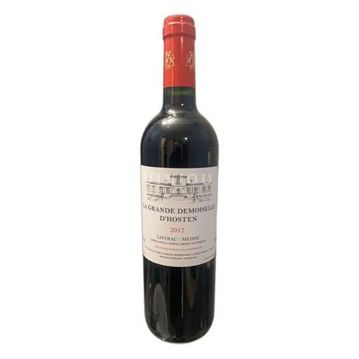 Bordeaux Listrac-Médoc Château Fourcas Hosten La Grande Demoiselle d'Hosten 2012
