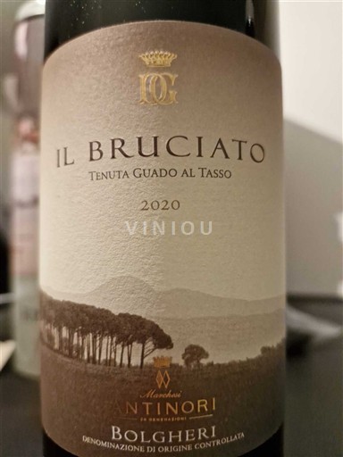 Toscana Bolgheri Tenuta Guado Al Tasso Il Bruciato 2020