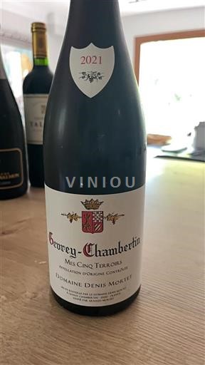 Borgogna Gevrey-Chambertin Grand Cru Denis Mortet Mes Cinq Terroirs 2021
