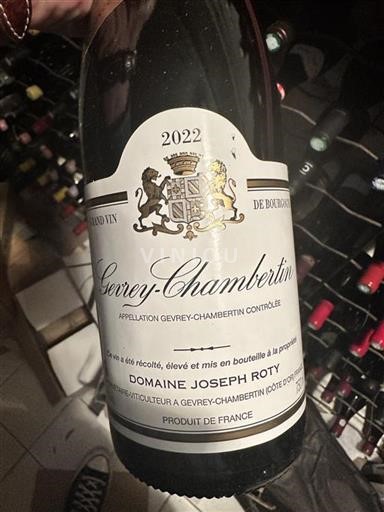 Bourgogne Gevrey-chambertin Domaine Joseph Roty 2022