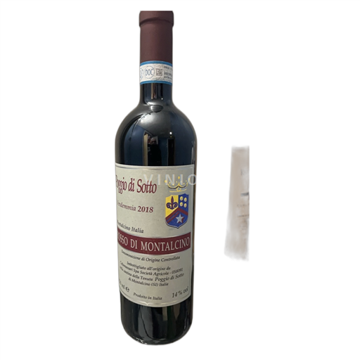 Toscana Rosso de Montalcino Poggio Di Sotto 2018