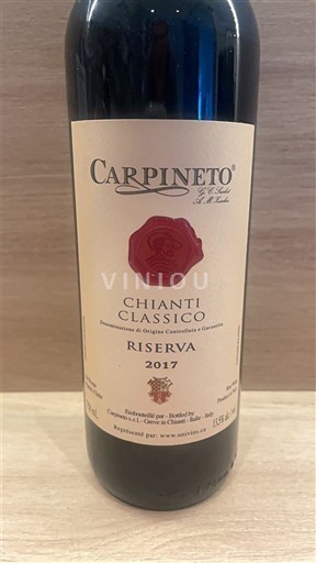 Vina Rouge sec Riserva Carpineto 2017 Italija Toskana Chianti Classico DOCG