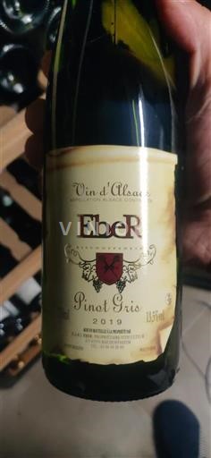 Alsace Eber Pinot Gris 2019
