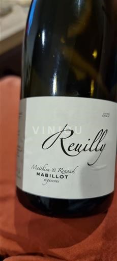 Loire Valley Reuilly Mabillot 2023