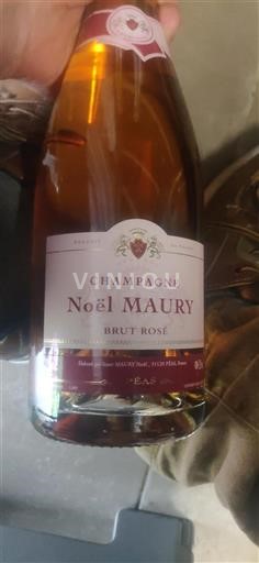 Champaña Champán Noël Maury Brut Rosé 2023