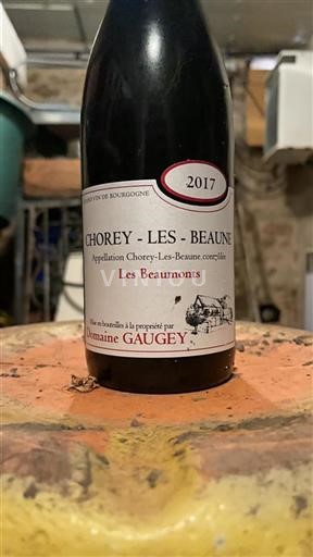 Burgundi Chorey-lès-Beaune Domaine Gaugey Les Beaumonts 2017