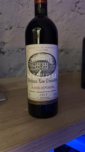 Burdeos Lalande-de-Pomerol Château Les Cruzelles 1998