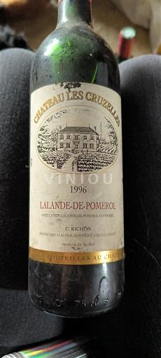 Burdeos Lalande-de-Pomerol Château Les Cruzelles 1996