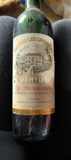 Burdeos Lalande-de-Pomerol Château Les Cruzelles 1995