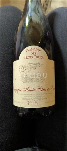 Burgundija Hautes Côtes de Beaune Domaine Des Trois Croix 2001
