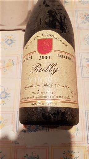Bourgogne Rully Domaine Belleville 2000