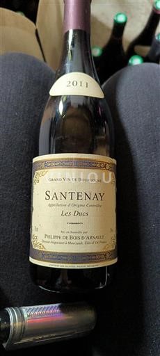 Bourgogne Santenay Philippe De Bois Arnault Les Ducs 2011