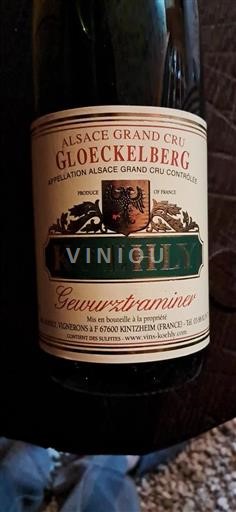 Alzacija Alsace Grand Cru Grand Cru Koehly Gloeckelberg Gewurztraminer 2020