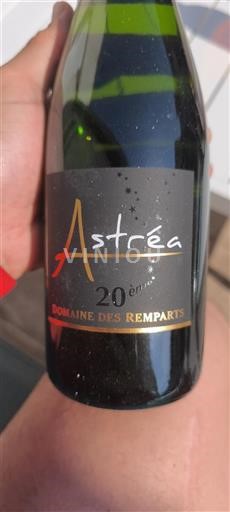 Šampanja Ni doloceno Domaine Des Remparts Astréa 20ème Neleten.