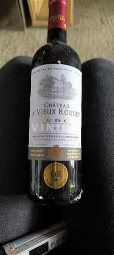 Bordeaux Médoc Château Le Vieux Roudey 2015