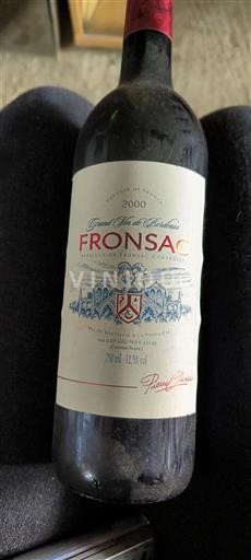 Bordeaux Fronsac Pierre Chaveau 2000