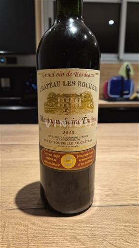 Bordeaux Montagne-saint-émilion Château Les Rochers 2010