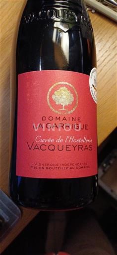 Rhônen laakso Vacqueyras Domaine La Garrigue de l'Hostellerie 2022