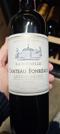 Bordeaux Listrac-Médoc Château Fonreaud La Tonnelle 2006