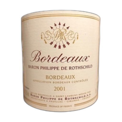 Bordeaux Baron Philippe De Rothschild 2001