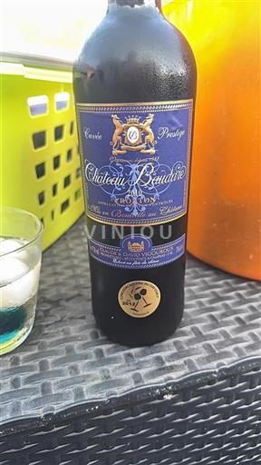 Sud-Ovest Fronton Château Baudare Prestige 2010