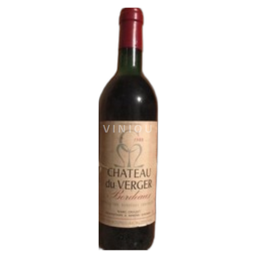 Burdeos Bordeaux Château Verger 1985