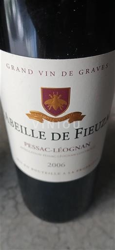 Bordeaux Pessac-Léognan Abeille De Fieuzal 2006