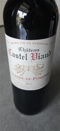 Bordeaux Lalande-de-pomerol Château Castel Viaud 2012