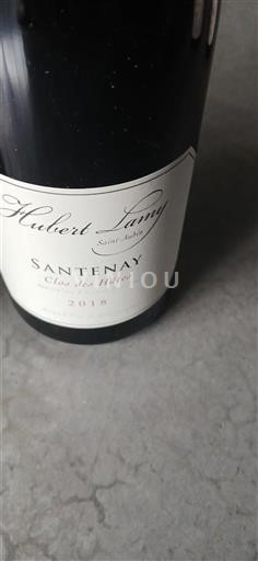 Burgund Santenay Domaine Hubert Lamy Clos des Hâtes 2018