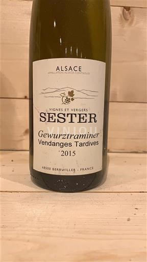 Alsacia Sester Gewurztraminer Vendanges Tardives 2015