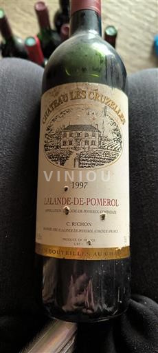 Burdeos Lalande-de-Pomerol Château Les Cruzelles 1997