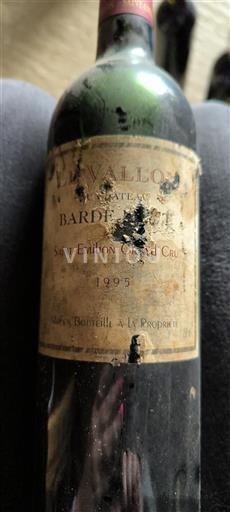 Bordeaux Saint-Émilion Grand Cru Château Le Vallon 1995