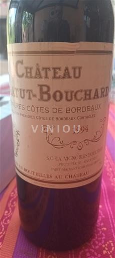 Bordeaux Premières Côtes de Bordeaux Château Batut-bouchard 1994