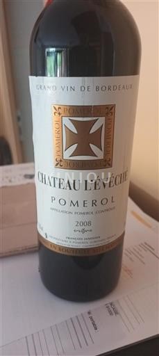 Burdeos Pomerol Château L'évêché 2008