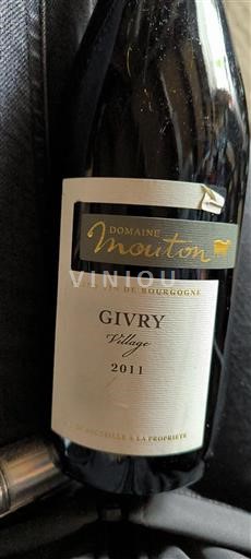 Burgund Givry Domaine Mouton Village 2011