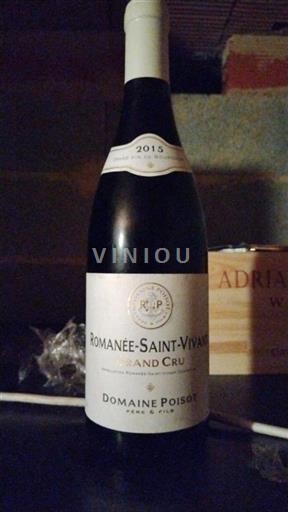 Burgund Romanée-Saint-Vivant Grand Cru Domaine Poisot Romanée Saint-Vivant 2015