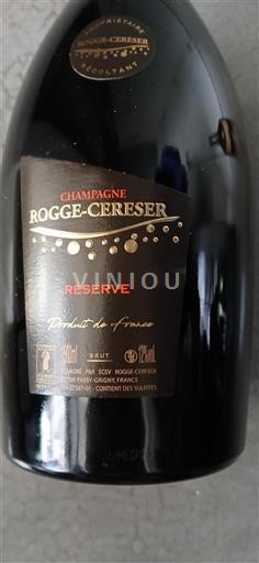 Champagne Roggecereser Réserve Non-Vintage