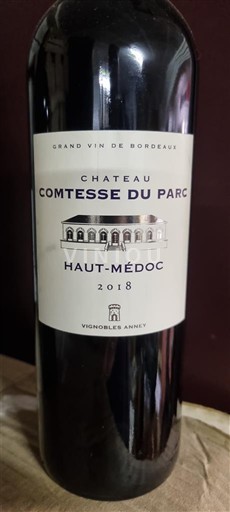 Bordeaux Haut-Médoc Château Comtesse Du Parc 2018